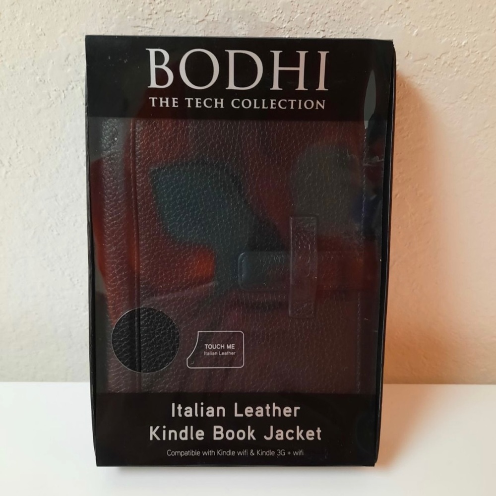Bodhi Italian Leather Kindle Book Jacket